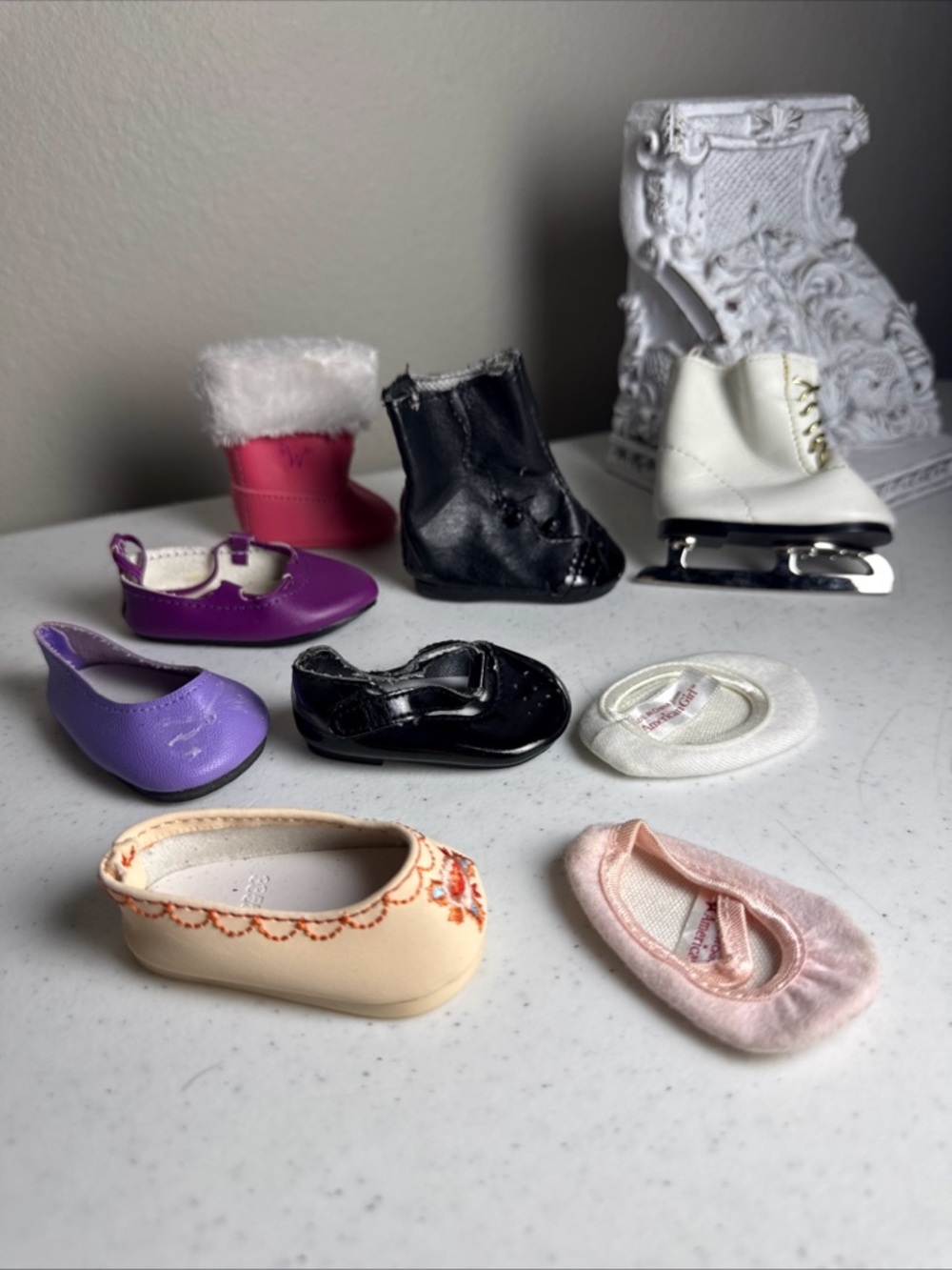 American girl 1 shoe lot